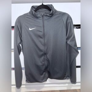 Nike Charcoal Zip-Up Hoodie